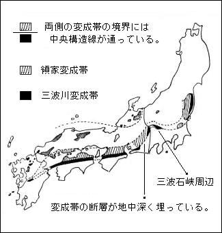 三波川変成帯